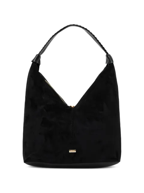Morgan braided handle tote bag Black 2HOBO