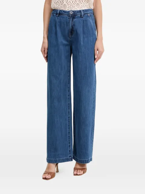 Morgan pleated trousers Blue PLIS