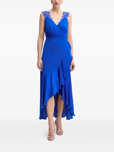 Morgan Rorla ruffled dress Blue RORLA