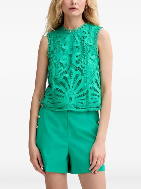 Morgan Osla sleeveless blouse Green OSLA