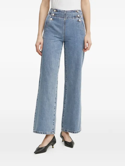 Morgan high-waist jeans Blue PBRIDE