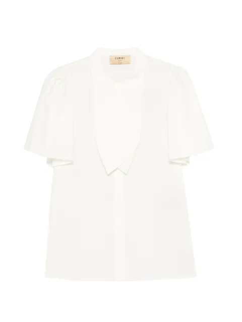 Curiel puff-sleeve blouse White CTPCH059BCWH0B6