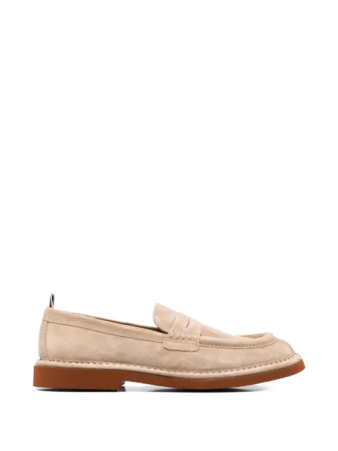 sturlini firenze suede penny loafers Neutrals ARU0202