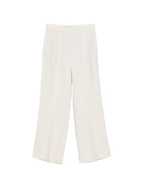 Brunello Cucinelli pleated trousers White MH126P9155C579