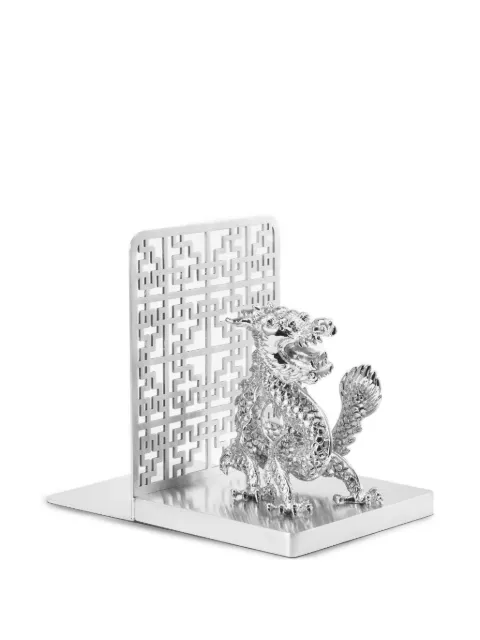 Shanghai Tang Dragon bookend Silver U6AHD306DX00