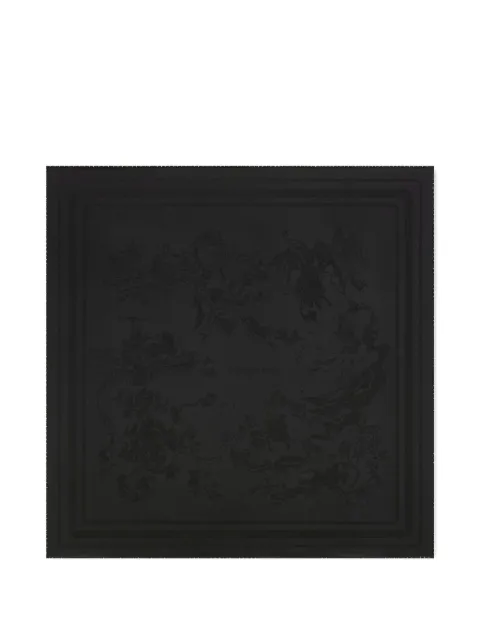 Shanghai Tang Tang patterned scarf Black Y5AAS398AN00