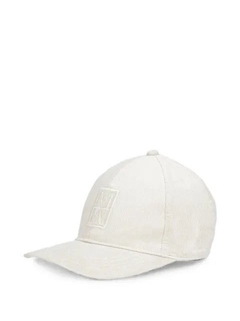 Marc O'Polo corduroy logo-patch cap Neutrals 508103401059