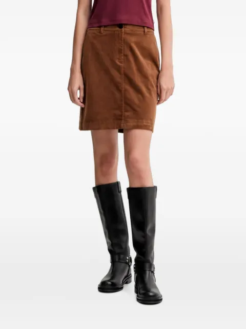 Marc O'Polo corduroy mini skirt Brown 5000009201