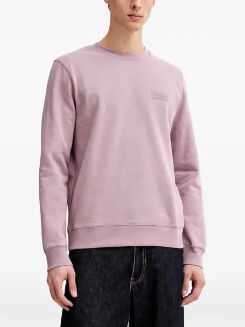 Marc O'Polo crewneck logo-patch sweatshirt Pink 620401554008