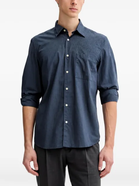 Marc O'Polo chest-pocket checked shirt Blue 620720842090