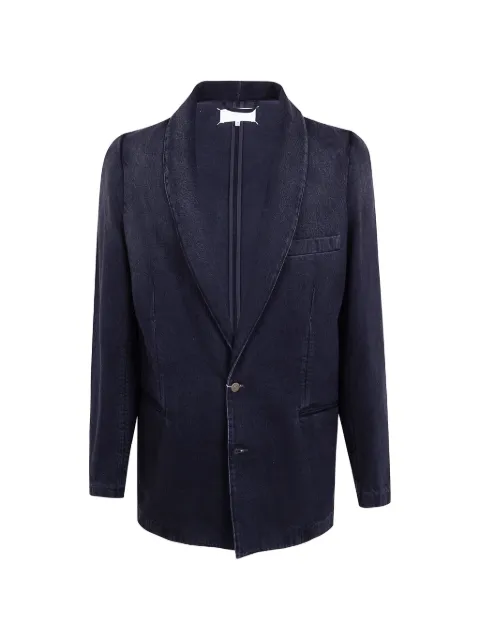 Maison Margiela shawl-lapel denim blazer Blue S67BN0067M30067