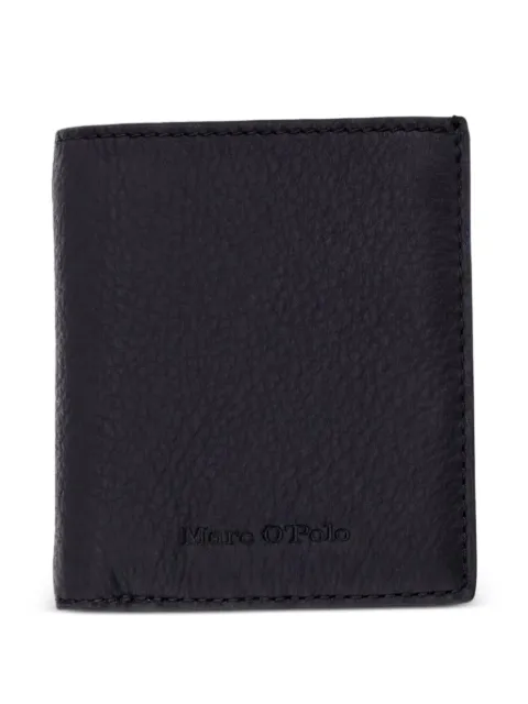 Marc O'Polo debossed-logo folding wallet Black 5000008513