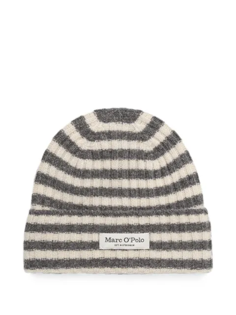 Marc O'Polo striped beanie Neutrals 5000010548
