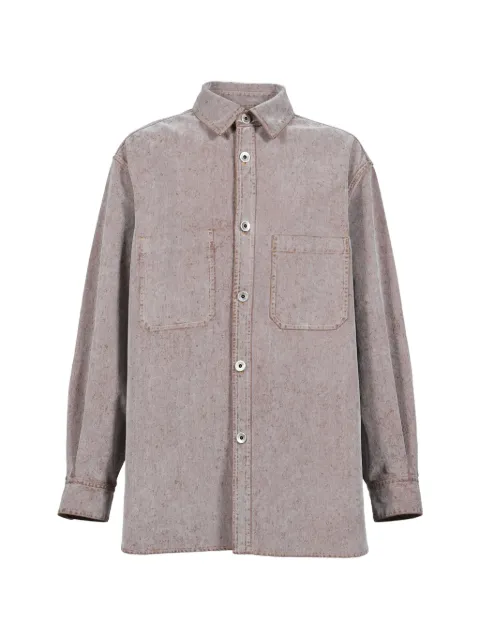 Bed J.W. Ford buttoned pocket shirt Grey 26SSBBL06