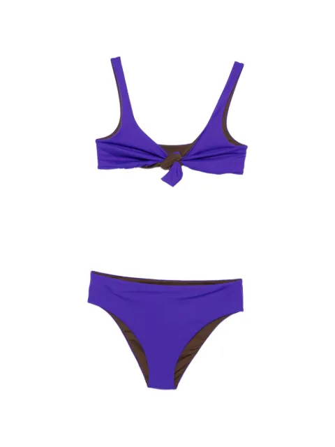 Fisico knot-detail bikini Purple CR21MBCS10MB