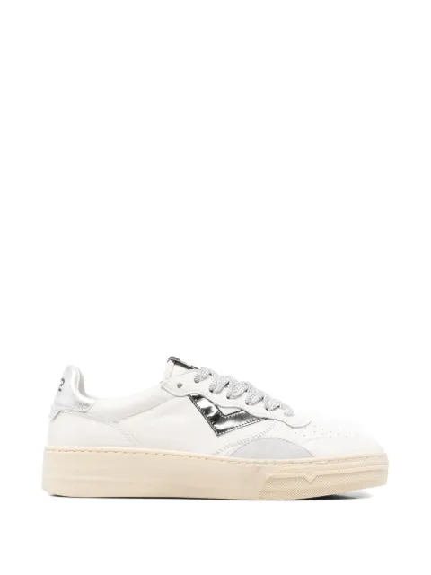 4B12 Hyper glitter-laces sneakers White HYPER