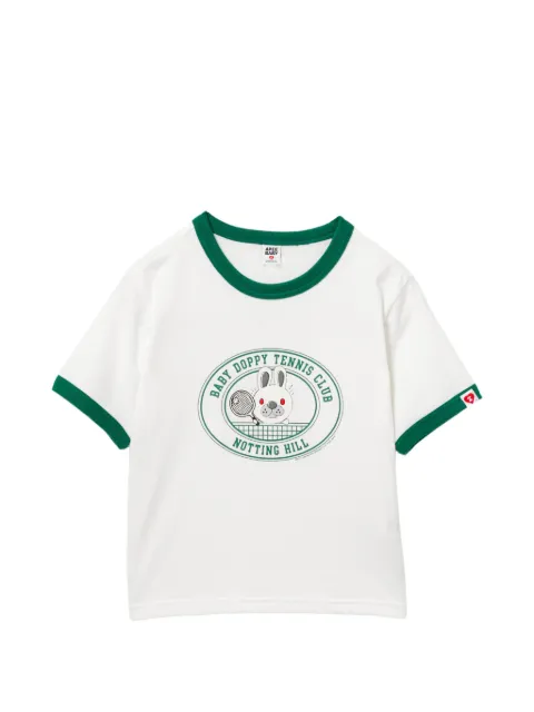 APEE™ by *A BATHING APE® graphic-print crew neck T-shirt White 0PXTEAS266A6QWHX00S