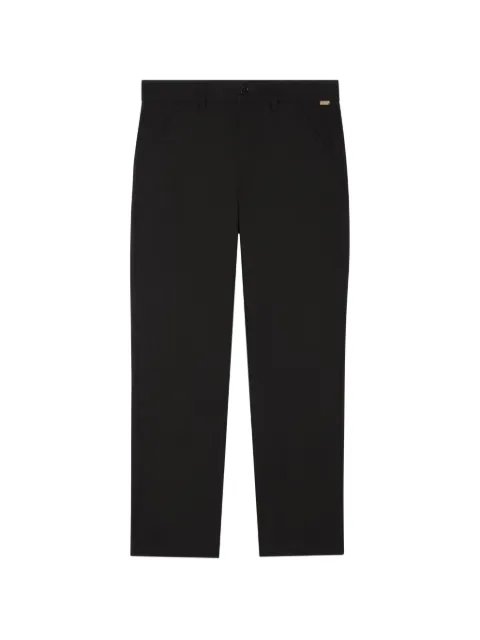 Burberry cotton twill chinos Black 8123510