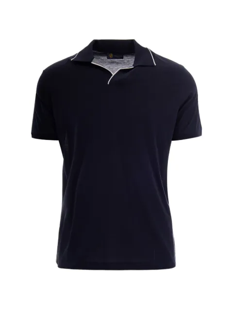 Paul & Shark fine-knit polo shirt Blue 26411237050