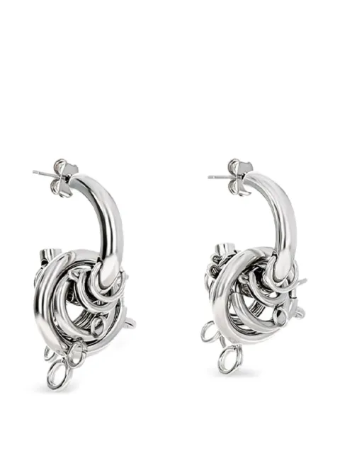 Justine Clenquet Jay earrings Silver JAYEARRINGS