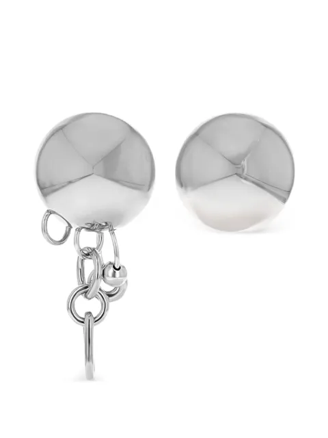 Justine Clenquet Rae earrings Silver RAEEARRINGS