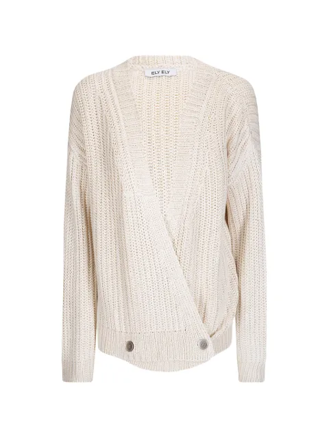 ELY ELY Daisy buttoned cardigan Neutrals 263SDAISY