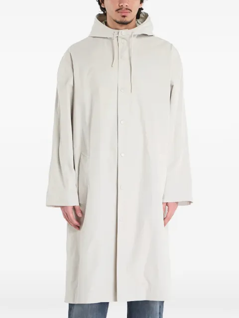 A.P.C. Kim logo-print parka Neutrals PSALQM30012