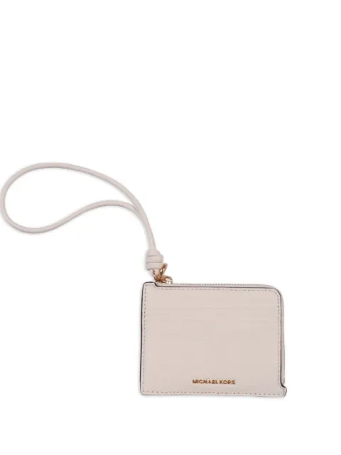 Michael Kors small Jet Set card case Neutrals 32S6GJ6W1L