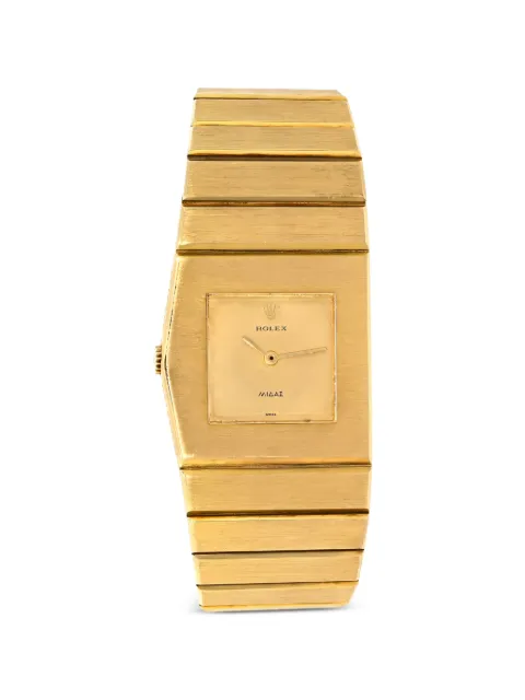 Rolex King Midas 30mm watch Gold 9630