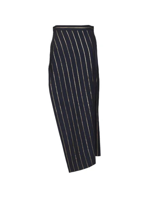 Vivienne Westwood striped button skirt Blue 1K01002QW01FK