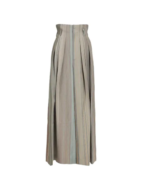 Vivienne Westwood striped bag trousers Neutrals 1F01001FW01EO