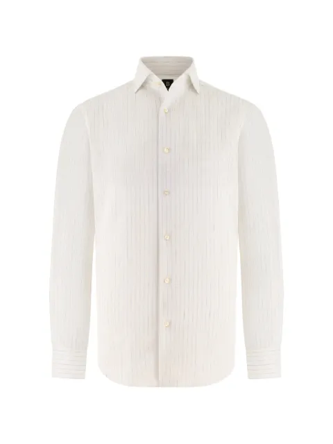 Boggi Milano striped shirt White BO26P075201