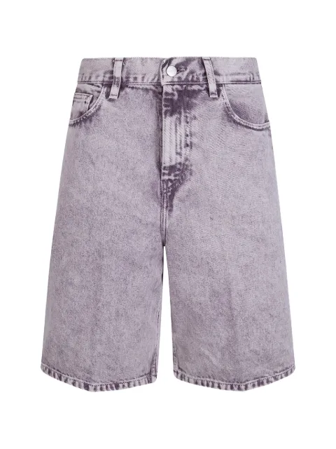 Carhartt WIP Brandon denim shorts Purple I036530