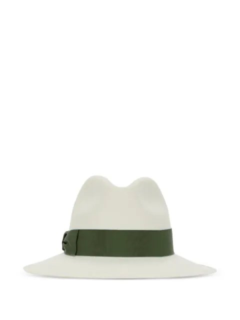 Borsalino ribbon hat Neutrals 232044