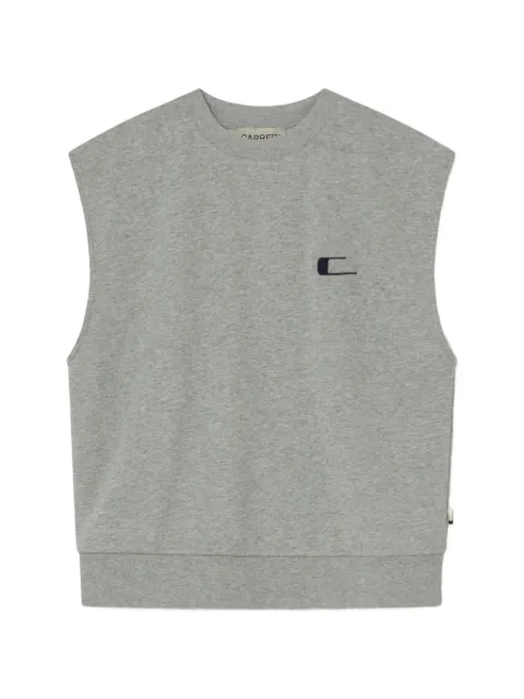 Carrera logo-embroidery vest Grey FERRO