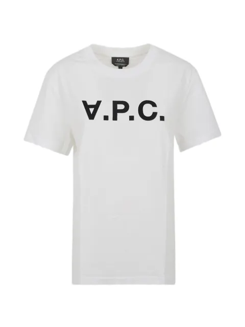 A.P.C. GRAND VPC GOTS crew-neck T-shirt White COHBMM26384