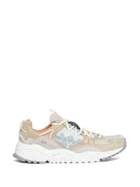 FLOWER MOUNTAIN yamabushi uni suede sneakers Neutrals 201951105