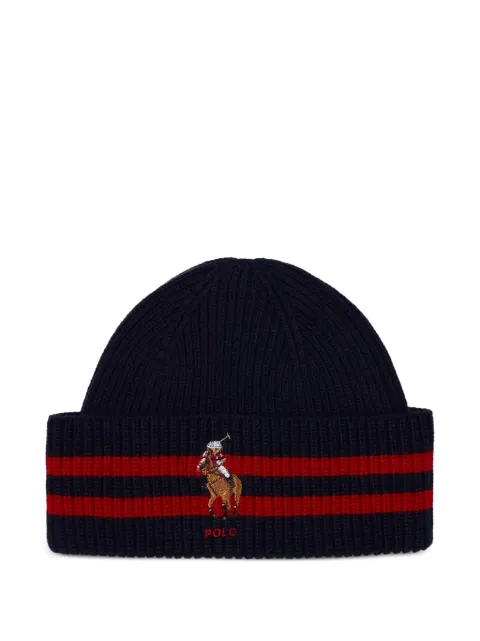 POLO RALPH LAUREN EYEWEAR Bear beanie hat Blue PC0818412