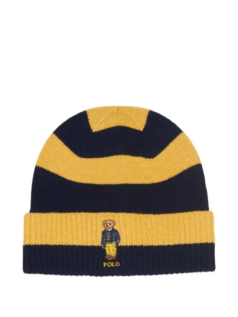 Polo Ralph Lauren Bear beanie hat Blue PC0817730