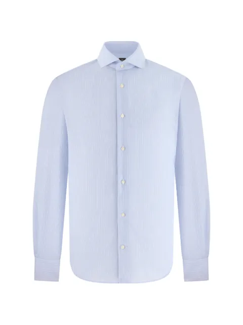 Boggi Milano striped shirt Blue BO26P059401