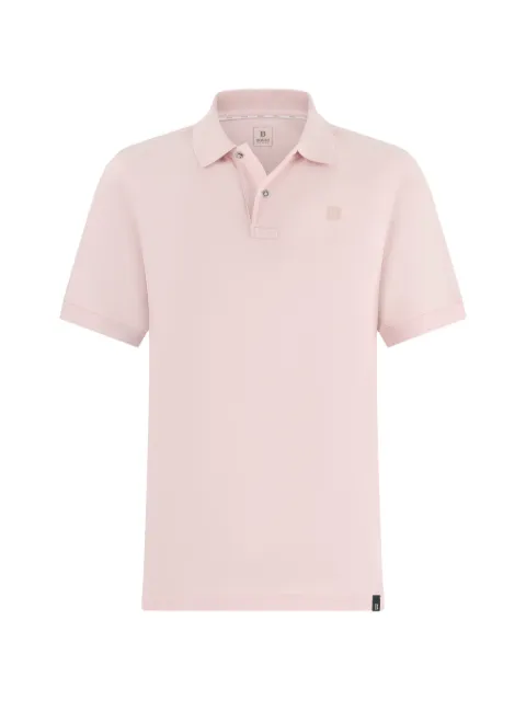 Boggi Milano cotton polo shirt Pink BO26P042203
