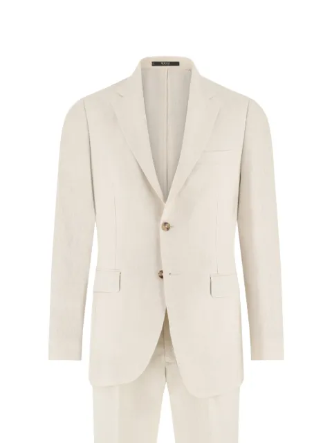 Boggi Milano pure linen suit Neutrals BO26P041101