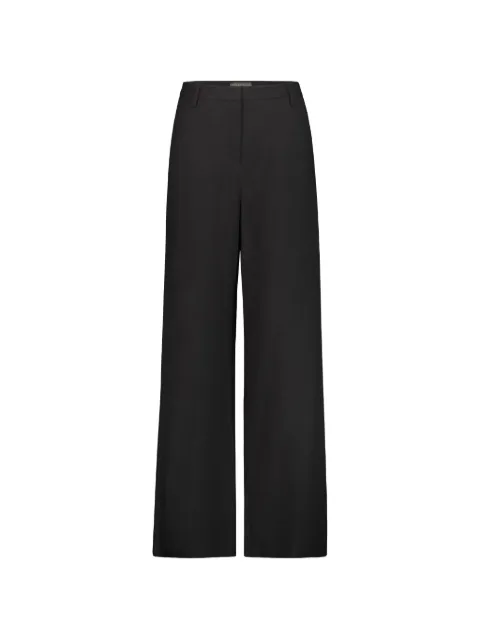 DRHOPE straight-leg tailored trousers Black 313437