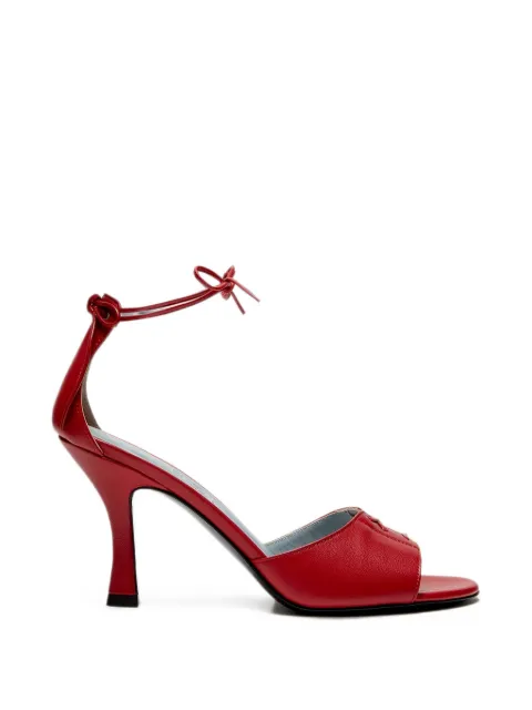LILI CURIA Dita lace-up sandals Red LC320050DR