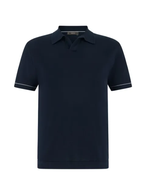 Boggi Milano V-neck T-shirt Blue BO26P032701