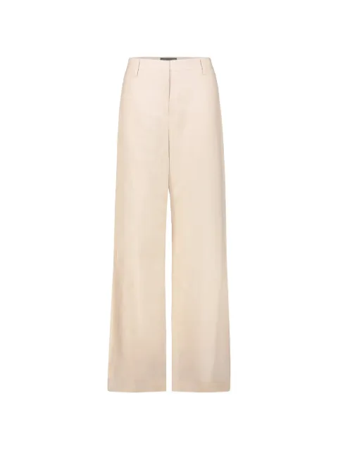 DRHOPE straight-leg tailored trousers Neutrals 313437