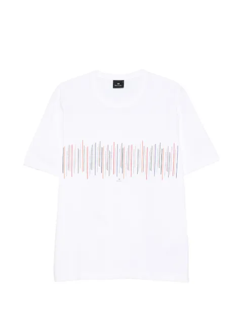 Paul Smith line-print T-shirt White M2R220XVP5754