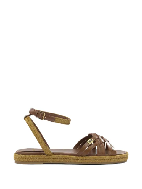 Valentino Garavani Bribri flat sandals Brown WS0NZ9RLE