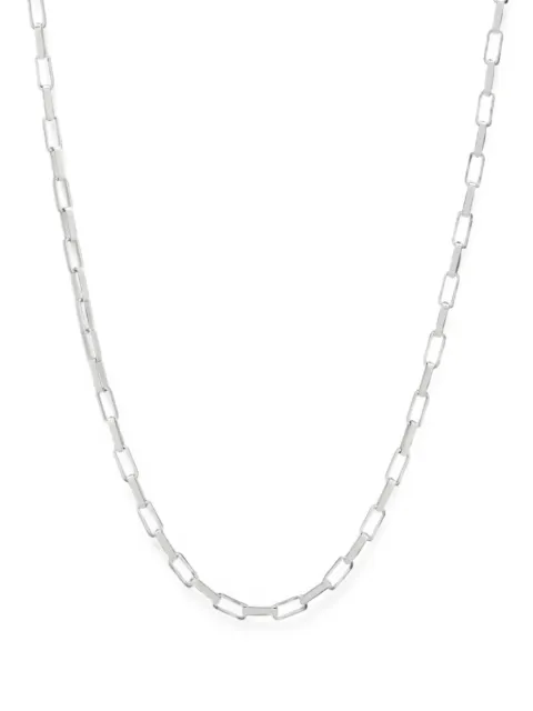 Tom Wood Billie chain necklace Silver 100059