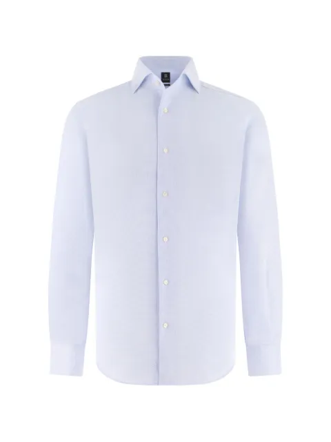 Boggi Milano cotton shirt Blue BO26P006701